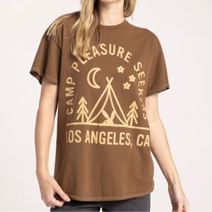 Playboy “ pleasure Seekers “ camp tee sz XS New with Tag